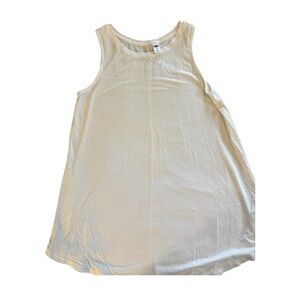 TWO Women's Sleeveless Tops Old Navy, White and Camo